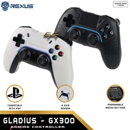 Bluetooth Gamepad Controller Android/PS/PC Rexus GLADIUS GX300 GX-300 Multiplatform Bluetooth Gamepad