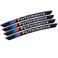 ZR Cho 4 Chiếc M Power Performance Nhôm Xe Hợp Kim Trục Bánh Xe Miếng Dán Cho Xe BMW E46 E90 E60 F10