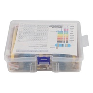 2600PCS Resistors 1/8W Resistance Values DIY LED Projects Quick Testing