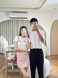 Cherry T-shirt Couple Set - เสื้อยืดคู่