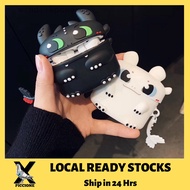 Ready Stock Toothless Silicone Airpod Pro Case/Toothless/Light Fury/ How To Train Your Dragon/ Shock