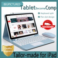 Keyboard iPad Case With Keyboard Wireless iPad Air Case Keyboard With Case Magnetic iPad 10th Genera