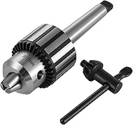 1/8"-5/8" Drill Chuck Set, Heavy Duty Precision Chuck with MT2 Shank & Chuck Key, 0.005 in Accuracy,