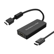 Y.D.F PS2 to HDMI Adapter PS2 HDMI Cable PS2 to HDMI Converter Support 4:3/16:9 Screen Aspect Ratio 