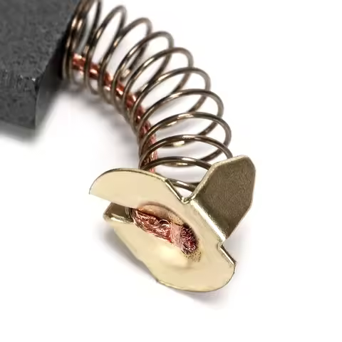 4pcs Cut-off Chop Saw Carbon Brushes CB-153A (17.4x13.3x6.4mm) Compatible with Evolution RAGE 2 355m