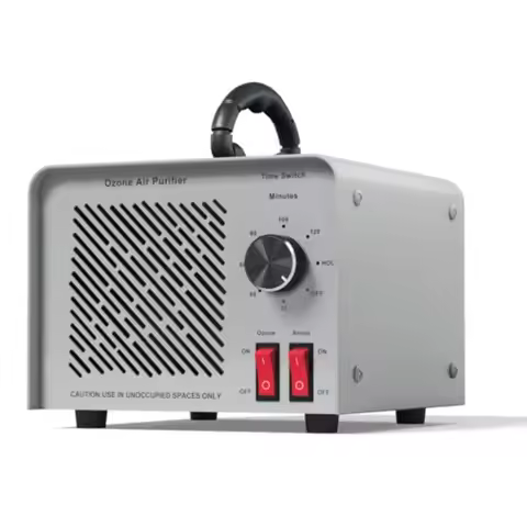 120000mg/h 0zone Generator High Ccity Ozone Machine with 1 Billion Negative Ion Air Purifier for Hom