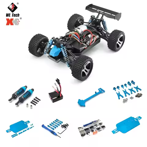 WLtoys 184011 1/18 RC Car Upgrade Metal Spare Parts Receiver Circuit Board Electrical Adjustment Rea