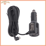 SC Universal 12V 24V Car Charger 5V1 5A Type C Angled Cord USB for Device Charging
