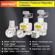 IR2000 IR2010 IR2020-02BG IR1000 IR1010 IR1020-01BG Precision Pressure Regulator Pneumatic Air Press