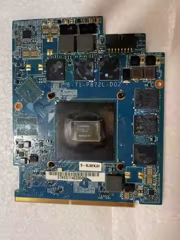 GPU Card GTX1060M 6GB MXM For P775TM P870TM P750DM GX8-CP5S1