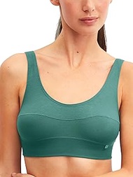 Women's Elastic Bustier with Wide Soft Waistband, Naturally Breathable and Soft Single Jersey Qualit