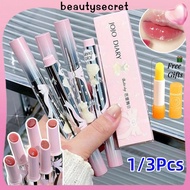 24h Shipping [gift]1/3pcs Jojo Diary Lipstick Non-sticky Waterproof Lasting Cosmetics Moisturizing W