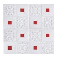 PROMO10 LEMBAR!! Wallpaper Dinding Foam 3D Embosed Model Batik Foam BEST SELLER PREMIUM