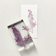 Biology Stamp　ヨウシュトリカブト