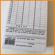 ❉ ✟ ➻ ,Daily Time Record DTR  FORM 48 - VANDA (500pcs)