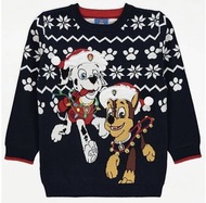 英國🇬🇧直送 汪汪隊 Paw Patrol 男童 聖誕 knitted Jumper