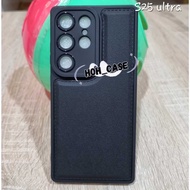 Leather case samsung a26 5g a36 5g a56 5g samsung s25 s25 plus s25 ultra soft case plain orange peel