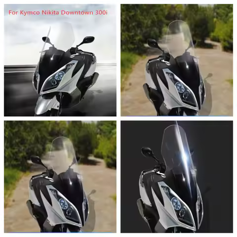 FOR Kymco Nikita Downtown 300i Motorcycle Windshield Modification Windshield Modification Front Wind