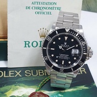【大眾名錶】ROLEX勞力士 16610 Submariner 潛航者市場罕見 蜘蛛網T25面盤 經典鋁圈 黑水鬼 大眾名錶B051