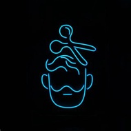 理髮剪髮霓虹燈LED發光字Neon Sign廣告招牌Logo餐廳酒吧裝飾