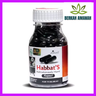 Habbats Murni 200 Kapsul - Habbats Habbatussauda Murni 200 Kapsul - BERKAH AMANAH