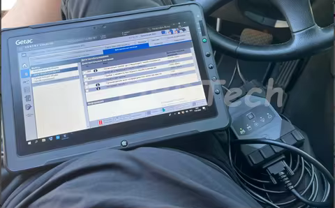 Used F110 tablet OEM MB star C6 diagnosis tool DoIP Multiplexer with 256G SSD XENTRY DAS Zenzefi Lic