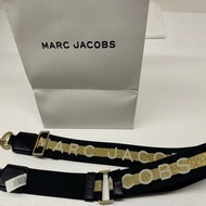 Marc Jacobs 背帶（金蔥黑）