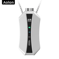 [COD]100% ของแท้ Aolon M10 เครื่องฟอกอากาศแบบพกพาไอออนลบแขวนคอเครื่องฟอกอากาศ กำจัด PM2.5 และป้องกันอาการแพ้แยกแบคทีเรียและไวรัส อยู่ห่างจากสารก่อภูมิแพ้ และรักษาสุขภาพการหายใจ air purifier necklace