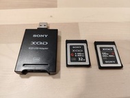 Sony xqd 32gb 120gb小量使用 for nikon z6 z6ii z7 z8 z9 d5