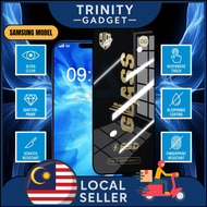 ใOG Super-XใESD 9H HD Clear Antistatic High Aluminium Nano Coating Tempered Glass For Samsung [ A13