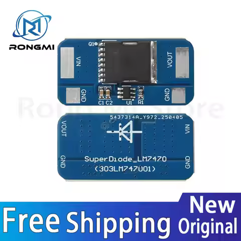 1-10/(Piece)5-30V10A LM74700 Ideal Diode Module Backflow Prevention Ideal Diode Rectifier 0.05V Ultr