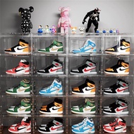 High-quality transparent shoe Box Sneaker Box Solemates with magnetic horizontal opening door, size 