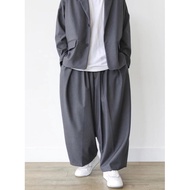halo Selection Korea FARMERS MARKET Cocoon Wide Pants ANGLAN Suit OVERSIZE Trousers