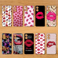 Case for OPPO Reno 2 2Z 2F 3 4 Pro 5 lite 5F RB99 Red lips Mobile phone protective case soft case