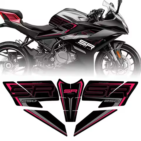 Motorcycle Anti Slip Fuel Oil Tank Pad Side Knee Grip Decal Protector Sticker Pads FOR CFMOTO CF250S