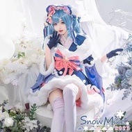 Snow Miku 2023 Cosplay Costume with Wig雪初音cosplay服裝