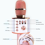 Home mini wireless karaoke microphone DLDK1  Mobile phone Bluetooth speaker children's microphone
