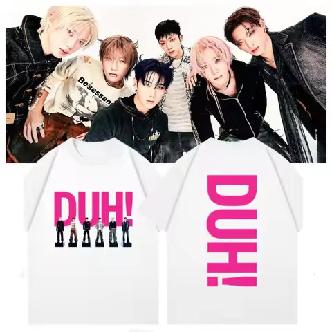 P1Harmony Duh! Tshirt Utop1A Tour Theo Jiung Intak Jongseob P1kids Cotton O-neck Short Sleeve Graphi