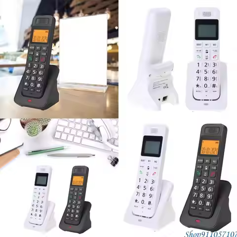203B D1018 Telephone Home Offices Cordless Phone Low Radiation with High