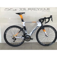 [Ready Stock] Java Suprema 105 R7000 22S Carbon Road Racing Bike 52cm orange