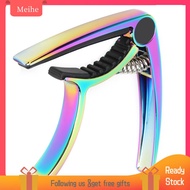 Meihe Ukulele Capo Pitch Guitar Accessories Colorful Zinc Alloy For