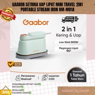 Gaabor Mini Travel Folding Steam iron Portable iron steamer 2in1 HM-M01A