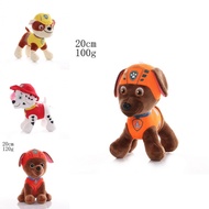 Paw 20cm Patrol Dog Plush Toys Stuffed Puppy Doll Marshall Chase Rocky Rubble
