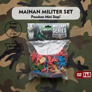 Mini Military Army Toys Complete Team Set Various Figures and Accessories Children's Military Army T