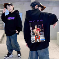 Bangsaen Fight Club เสื้อฮู้ดเด็กชาย Cotton