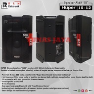 ZA769 Speaker Aktif 15 Huper JS12 Active Speaker 15 Inch JS 12 1 Pcs