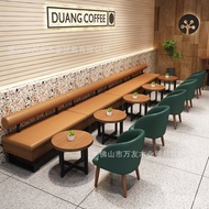 Card Seat Clear Bar Bar Industrial Style Sofa Stool Back Wall Soft Bag Wholesale Milk Tea Shop Dinin