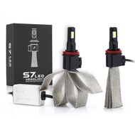 S7 60W H11/H8/H9 Car LED Headlight Kit Bulb Conversion COB Light 6400LM 6000K White LED-562