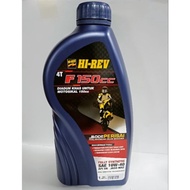 ORIGINAL HIREV HI-REV F150 10W50 HONDA RS150 RS 4T MOTORCYCLE ENGINE OIL MINYAK HITAM MOTOR 1.2 LITR