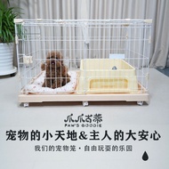 Dog Cage Small Medium-Sized Dog Indoor Kennel Pet Cage Teddy Dog Dog Cage Fence Puppy Dog Cage A